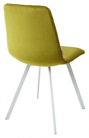 Стул DAIQUIRI BLUVEL-75 OLIVA / белый каркас, велюр М-City в Югорске - yugorsk.mebel24.online | фото 2