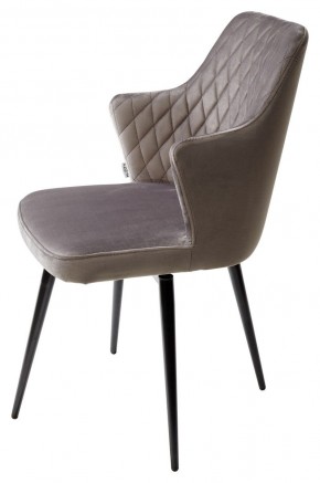 Стул HERMAN 360 град. ГРАФИТ #14, велюр / черный каркас М-City в Югорске - yugorsk.mebel24.online | фото 4