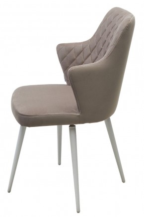 Стул HERMAN 360 град. ЛАТТЕ #25, велюр / белый каркас М-City в Югорске - yugorsk.mebel24.online | фото 6