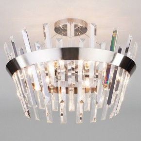 Светильник на штанге TK Lighting Steccato 10111/5 сатин-никель/прозрачный хрусталь Strotskis в Югорске - yugorsk.mebel24.online | фото 1
