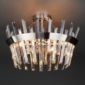 Светильник на штанге TK Lighting Steccato 10111/5 сатин-никель/прозрачный хрусталь Strotskis в Югорске - yugorsk.mebel24.online | фото 2
