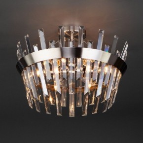 Светильник на штанге TK Lighting Steccato 10111/5 сатин-никель/прозрачный хрусталь Strotskis в Югорске - yugorsk.mebel24.online | фото 3