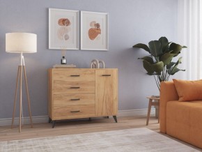 СВЕТЛАНА LOFT Комод-тумба  (дуб золотой) в Югорске - yugorsk.mebel24.online | фото 3