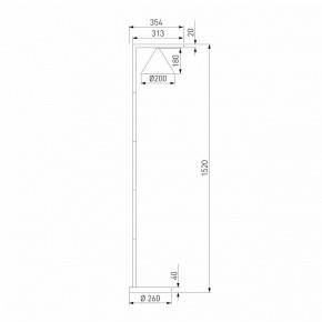 Торшер Elektrostandard Bevel a068473 в Югорске - yugorsk.mebel24.online | фото 2