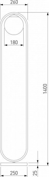 Торшер Eurosvet Ringo 01139/1 хром в Югорске - yugorsk.mebel24.online | фото 2