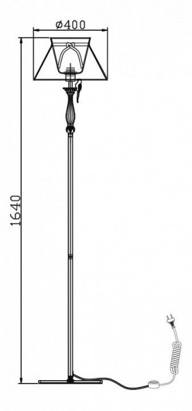 Торшер Maytoni Bird ARM013-22-W в Югорске - yugorsk.mebel24.online | фото 8