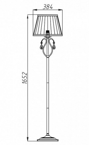 Торшер Maytoni Brionia ARM172-11-G в Югорске - yugorsk.mebel24.online | фото 2