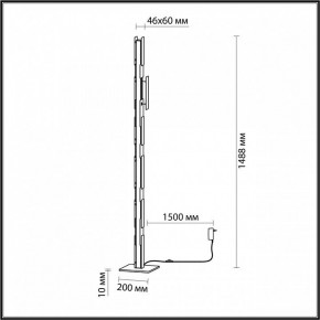 Торшер Odeon Light Fierro 4991/36FL в Югорске - yugorsk.mebel24.online | фото 4