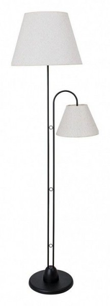 Торшер с подсветкой Arte Lamp Alea A5068PN-2BK в Югорске - yugorsk.mebel24.online | фото