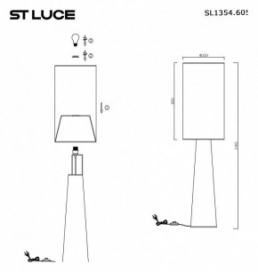 Торшер ST-Luce Jackie SL1354.605.01 в Югорске - yugorsk.mebel24.online | фото 5