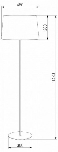 Торшер TK Lighting Maja 2919 Maja в Югорске - yugorsk.mebel24.online | фото 2
