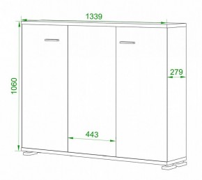 Тумба Домино нельсон ПУ-60-4 в Югорске - yugorsk.mebel24.online | фото 2