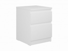 Тумба КАСТОР малая с двумя ящиками, цвет белый в Югорске - yugorsk.mebel24.online | фото