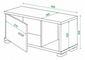 Тумба комбинированная Домино СБ-30/1 в Югорске - yugorsk.mebel24.online | фото 3