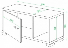 Тумба комбинированная Домино СБ-30/1 в Югорске - yugorsk.mebel24.online | фото 3