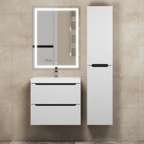 Тумба под раковину Uperwood Tanos 60 см, подвесная, белая/графит в Югорске - yugorsk.mebel24.online | фото 13