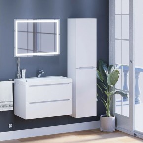 Тумба под раковину Uperwood Tanos 80 см, подвесная, белая матовая в Югорске - yugorsk.mebel24.online | фото 11