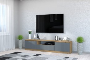 Тумба под ТВ "Хилтон" (Крафт золотой/Графит) в Югорске - yugorsk.mebel24.online | фото