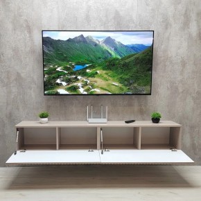 Тумба подвесная под ТВ LINES MTV3-MA 900 Бежевый (Леда-М 10.1.5) в Югорске - yugorsk.mebel24.online | фото 11