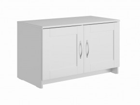 Тумба СИРИУС двухдверная низкая, цвет белый в Югорске - yugorsk.mebel24.online | фото
