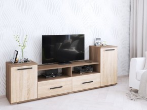 Тумба ТВ Парус-2 ясень шимо/дуб сонома в Югорске - yugorsk.mebel24.online | фото
