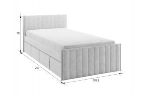 ТВИКС Кровать с ящиками 900 в Югорске - yugorsk.mebel24.online | фото 2