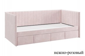 ТВИКС Кровать (софа) с ящиками 900 (нежно-розовый) в Югорске - yugorsk.mebel24.online | фото