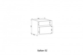 УРБАН- 32 Тумба в Югорске - yugorsk.mebel24.online | фото 2