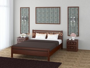 ВЕРОНИКА-1 Кровать из массива 1400 в Югорске - yugorsk.mebel24.online | фото 3