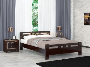 ВЕРОНИКА-2 Кровать из массива 1400  в Югорске - yugorsk.mebel24.online | фото 4