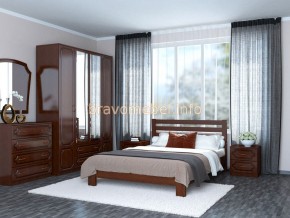 ВЕРОНИКА Кровать из массива 1600 в Югорске - yugorsk.mebel24.online | фото 3