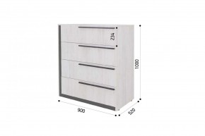 ВИНТЕР - 8 Комод 4 ящика в Югорске - yugorsk.mebel24.online | фото 4