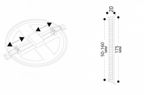 Встраиваемый светильник Arte Lamp Mesura A7975PL-1WH в Югорске - yugorsk.mebel24.online | фото 5