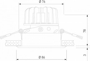 Встраиваемый светильник Elektrostandard Osti a062936 в Югорске - yugorsk.mebel24.online | фото 2